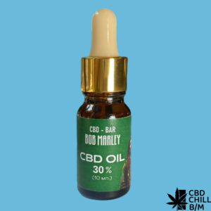 CBD олія 30% (10 мл) — висококонцентрована формула для тривожності, ПТСР і стабілізації сну, бренд CBD Chill — Боб Марлі бар