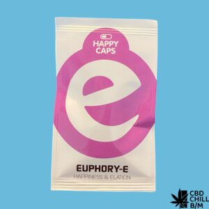 Happy Caps Euphory-E — натуральні капсули для покращення настрою та зниження тривожності, бренд CBD Chill — Боб Марлі бар